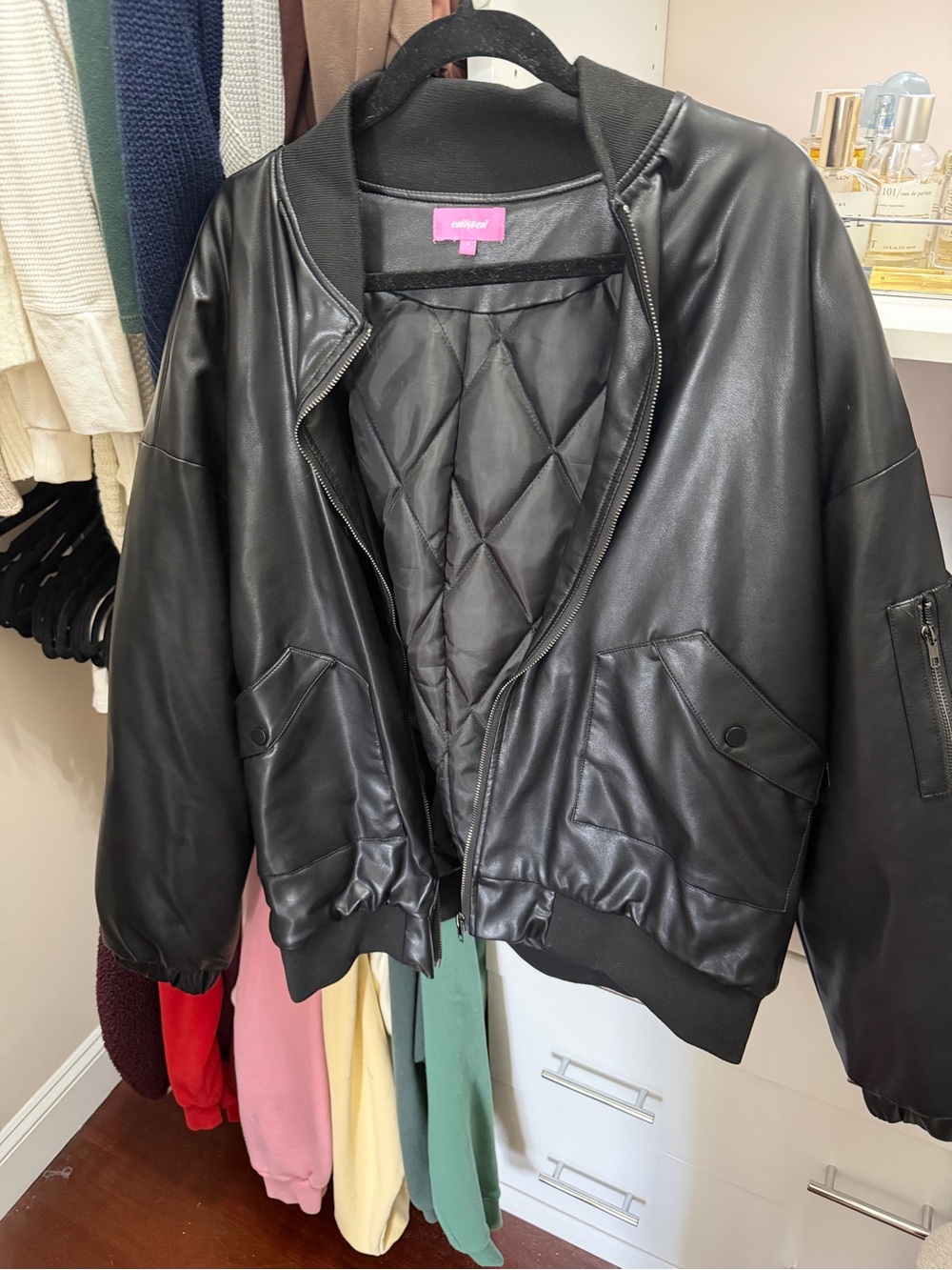 Edikted leather jacket